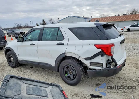 2020 Ford Explorer Police Interceptor from USA, damaged, VIN 1FM5K8AW8LGC99956